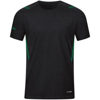 JAKO Sport T-shirt Challenge - Polyester-Stretch-Jersey black/green Boys